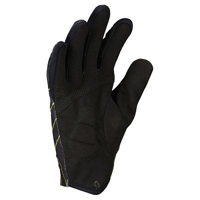 Превью  Перчатки велосипедные SCOTT RC Team LF Black/Sulphur Yellow